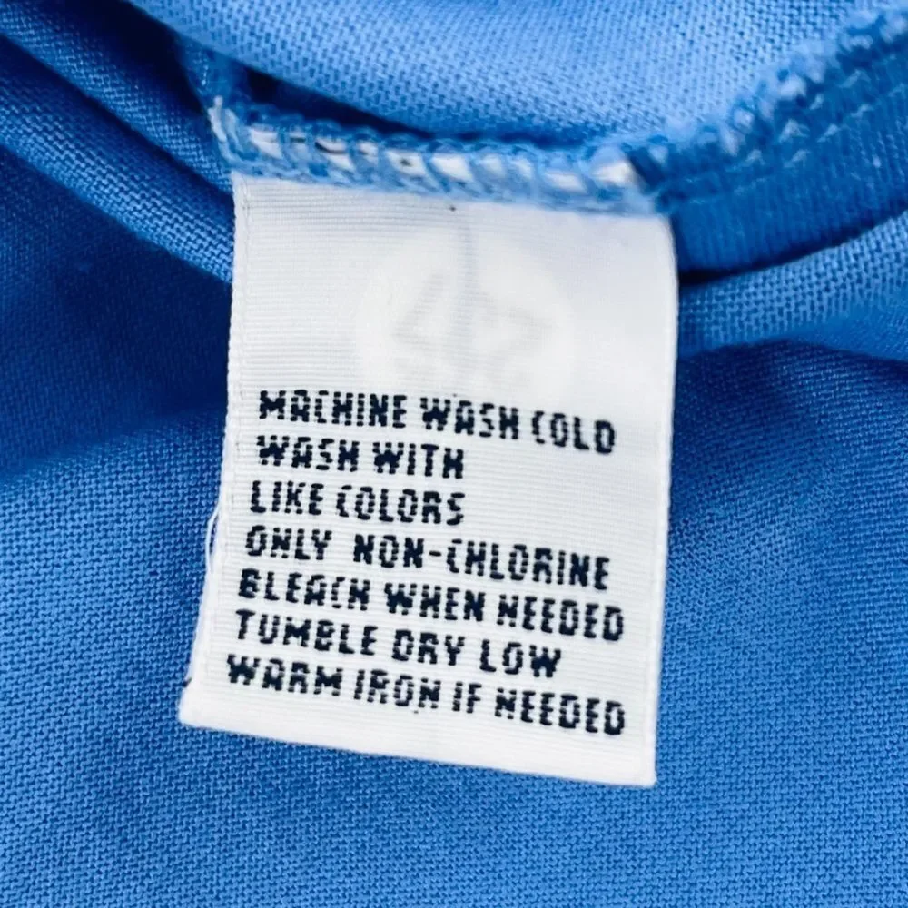 Polo Golf Ralph Lauren Polo Shirt Blue Pima Cotton U.S. Open Merion 2013 L 10222
